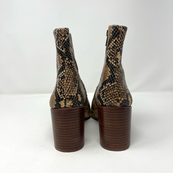 Madewell Fiona Boot in Snake Embossed Leather - Picture 5 of 10